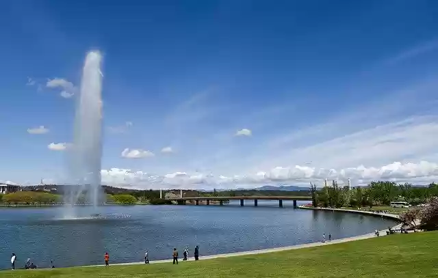 Free download Australia Canberra Lake Burley -  free photo or picture to be edited with GIMP online image editor