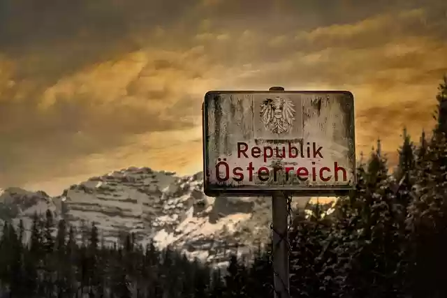 Free graphic austria border sign klausberg to be edited by GIMP free image editor by OffiDocs