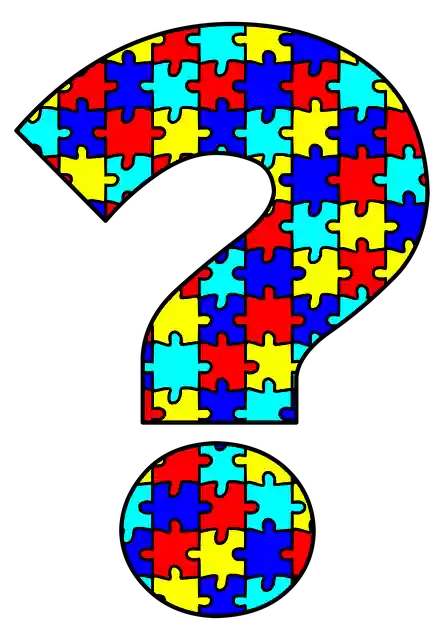 Free download Autism Question Mark Puzzle -  free illustration to be edited with GIMP free online image editor