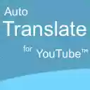 Auto Translate for YouTube™ captions  screen for extension Chrome web store in OffiDocs Chromium