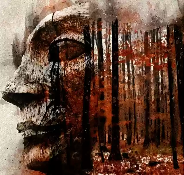 Free download Autumn Trees Face Passing -  free illustration to be edited with GIMP free online image editor