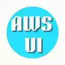 AWS UI Helper  screen for extension Chrome web store in OffiDocs Chromium