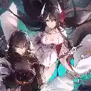 Azur Lane Mikasa Hiei Anime Girls Anime Theme  screen for extension Chrome web store in OffiDocs Chromium