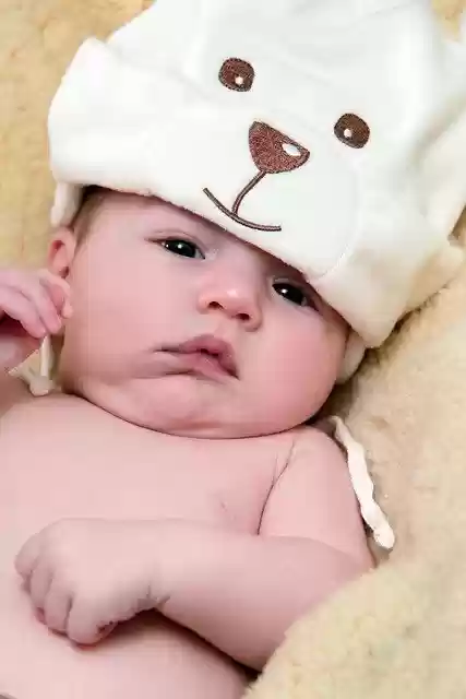 Free download Baby Cap Child -  free photo or picture to be edited with GIMP online image editor