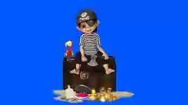 Free download Baby Doll Pirate Treasures -  free video to be edited with OpenShot online video editor