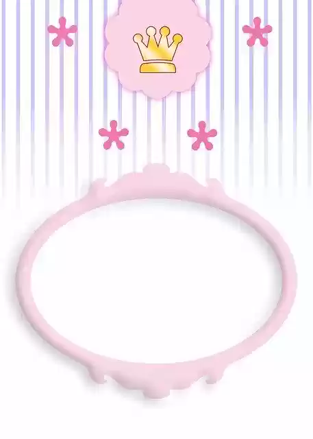 Free download Baby Shower Girl Invite -  free illustration to be edited with GIMP free online image editor