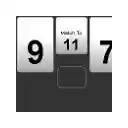 Backgammon Scoreboard  screen for extension Chrome web store in OffiDocs Chromium