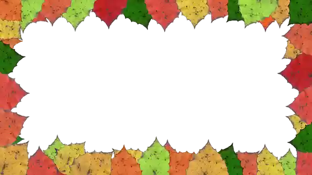 Free download Background Border Fall -  free illustration to be edited with GIMP free online image editor