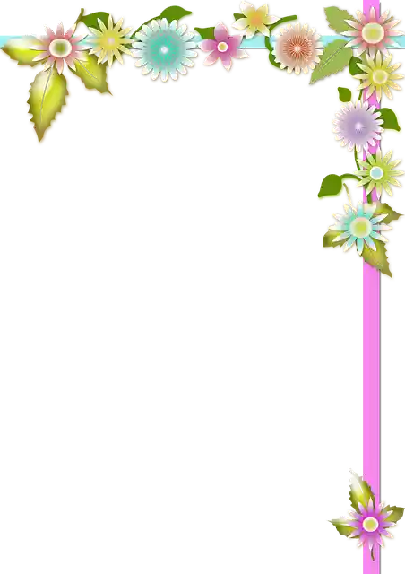 Free download Background Decoration Flowers -  free illustration to be edited with GIMP free online image editor