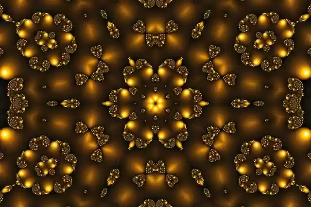 Free download Background Fractal Template -  free illustration to be edited with GIMP free online image editor