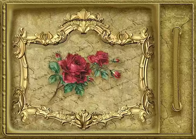 Free download Back Scrapbook Template Album -  free illustration to be edited with GIMP free online image editor