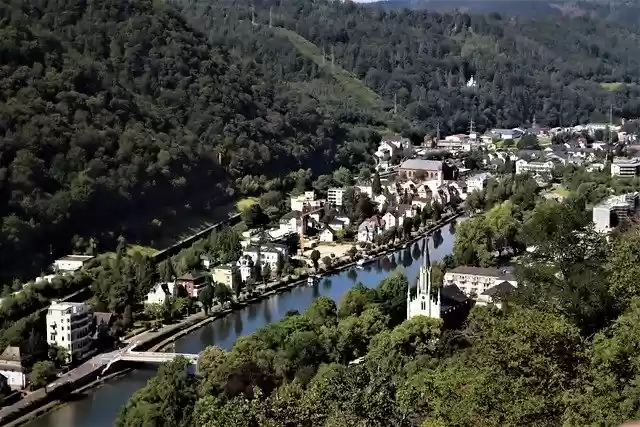 Kostenloser Download Bad Ems Stadt Dorf Fluss Deutschland kostenloses Bild zur Bearbeitung mit GIMP kostenloser Online-Bildbearbeitung