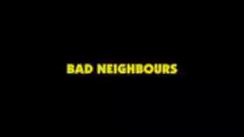 Free download Bad Neighbours (2014) Title screen free photo or picture to be edited with GIMP online image editor