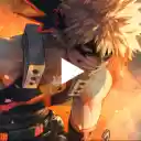 Bakugo Explosion My Hero Academia Live Wallpaper  screen for extension Chrome web store in OffiDocs Chromium