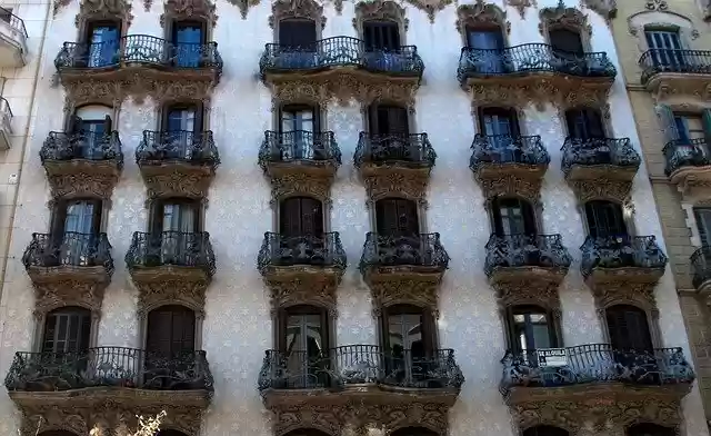 Free download Balcony Building Architecture -  free photo or picture to be edited with GIMP online image editor