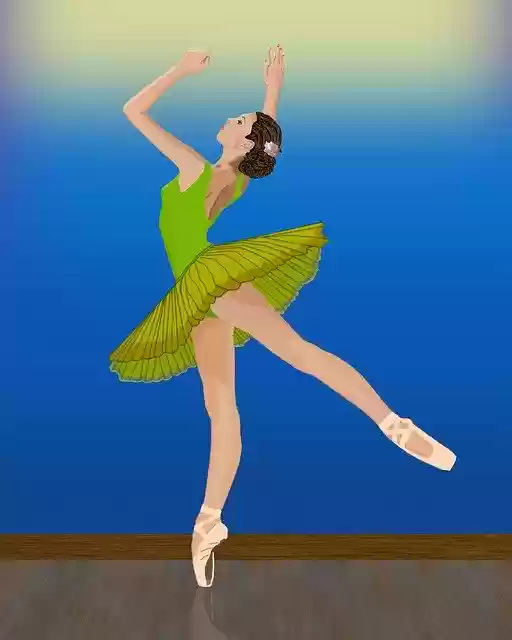Free download Ballerina Dancing Performance -  free illustration to be edited with GIMP free online image editor