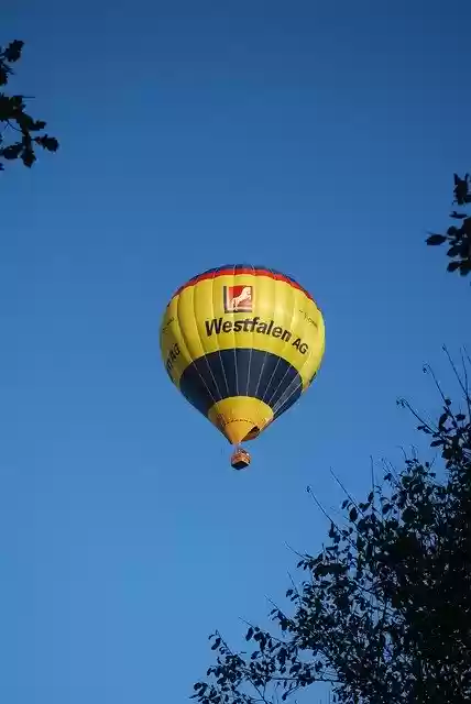 Free download Balloon Sky Flying The -  free photo or picture to be edited with GIMP online image editor