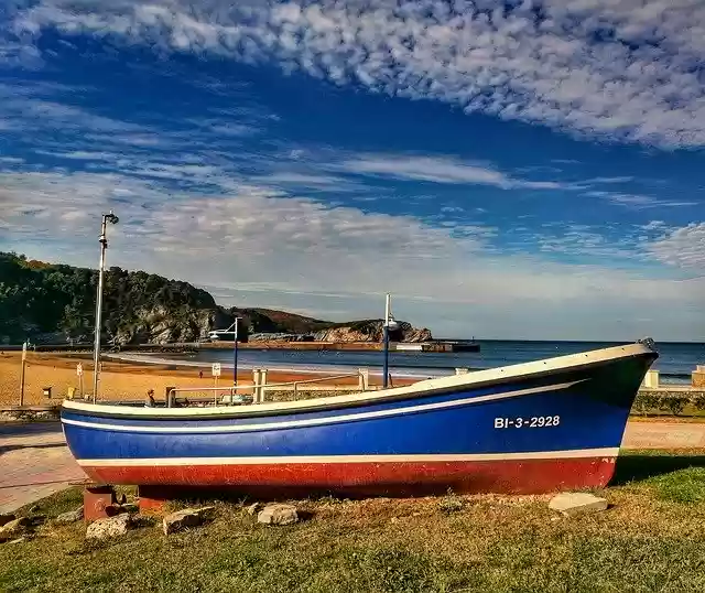 Free download Barca Fishing Beach -  free photo or picture to be edited with GIMP online image editor