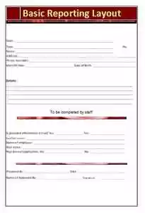 Unduh gratis template Basic Report Layout DOC, XLS atau PPT gratis untuk diedit dengan LibreOffice online atau OpenOffice Desktop online