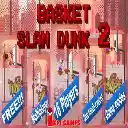 Basket Slam Dunk 2 Game  screen for extension Chrome web store in OffiDocs Chromium