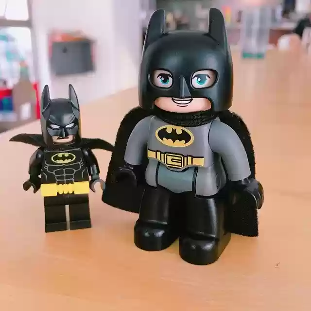 Free download Batman Lego Duplo -  free photo or picture to be edited with GIMP online image editor