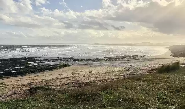 Free download Beach Angus Waves -  free photo or picture to be edited with GIMP online image editor