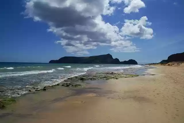 Free download Beach Porto Santo Sand -  free photo or picture to be edited with GIMP online image editor
