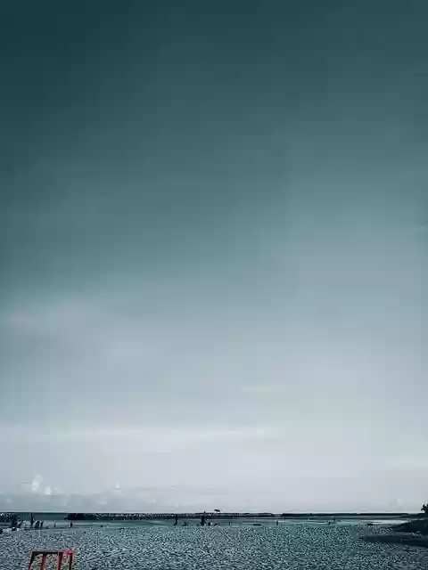 Free download beach sea sky nature clouds sun free picture to be edited with GIMP free online image editor