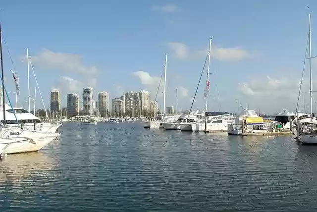 Free download Beach Yacht Sea -  free photo or picture to be edited with GIMP online image editor