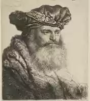 Free download Bearded Man in a Velvet Cap with a Jewel Clasp free photo or picture to be edited with GIMP online image editor