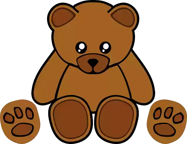 Free download Bear Plush Stuffed - Free vector graphic on Pixabay free illustration to be edited with GIMP free online image editor