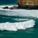 Beautiful sea with blue waves  screen for extension Chrome web store in OffiDocs Chromium