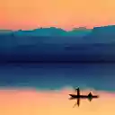 beautiful sunset over a tranquil lake  screen for extension Chrome web store in OffiDocs Chromium