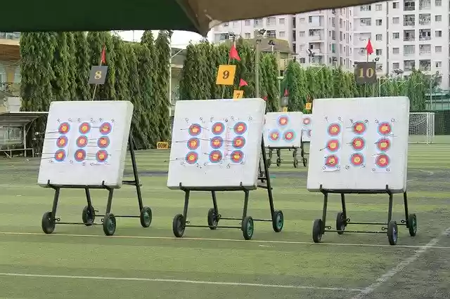 Free download Beer Archery Wheel Green Tree The -  free photo or picture to be edited with GIMP online image editor