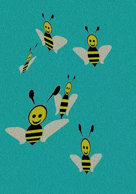 Free download Bees Bug Honey -  free illustration to be edited with GIMP free online image editor
