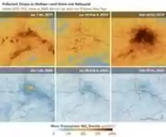 Free download Before and after coronavirus: Pollution in Wuhan and China free photo or picture to be edited with GIMP online image editor