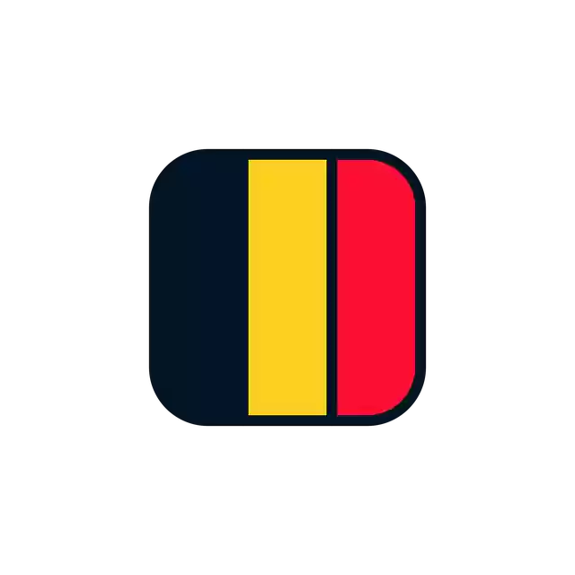 Free download Belgium Icon Flag -  free illustration to be edited with GIMP free online image editor