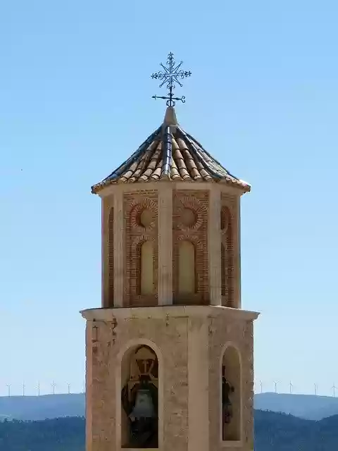 Free download Bell Tower Mudejar Freemasonry -  free photo or picture to be edited with GIMP online image editor