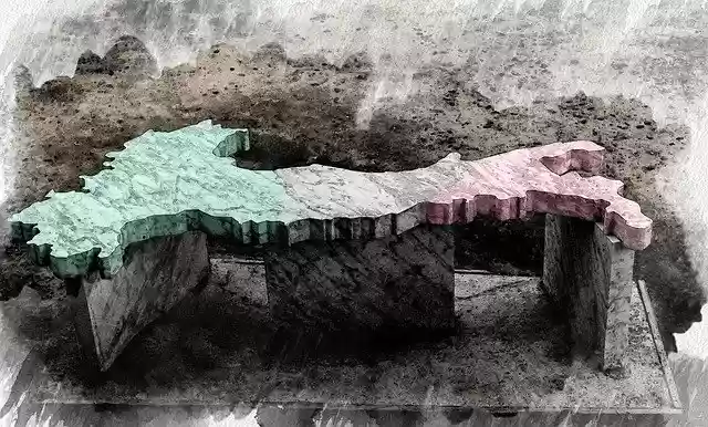 Free download Bench Flag Italy Italian -  free illustration to be edited with GIMP free online image editor