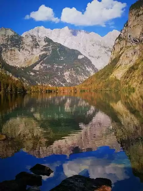 Free download Berchtesgaden Königssee Upper Lake -  free photo or picture to be edited with GIMP online image editor