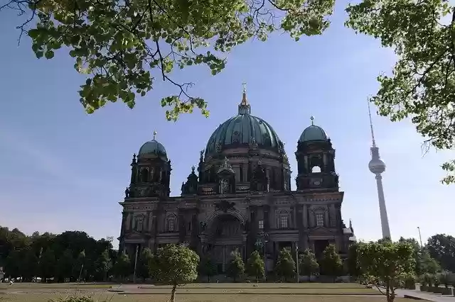 Free download Berlin Dom Alex Tv -  free photo or picture to be edited with GIMP online image editor