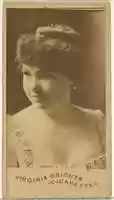 Free download Bertha Welby, from the Actors and Actresses series (N45, Type 1) for Virginia Brights Cigarettes free photo or picture to be edited with GIMP online image editor