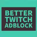 Better Twitch Adblock  screen for extension Chrome web store in OffiDocs Chromium