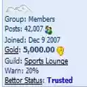 Bettor Status  screen for extension Chrome web store in OffiDocs Chromium