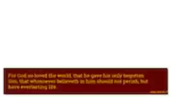 Free download Bible Verse Lower 3rds (KJV) free photo or picture to be edited with GIMP online image editor