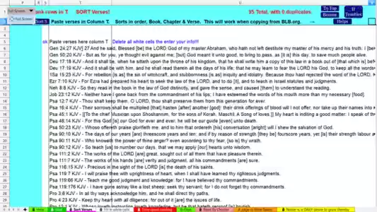 Template Microsoft Bible verses sorted in Biblical order with notes! for OffiDocs