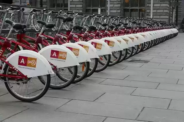 Free download Bicycles Bikes Rental -  free photo or picture to be edited with GIMP online image editor