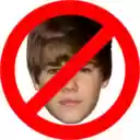 Bieber Blocker  screen for extension Chrome web store in OffiDocs Chromium