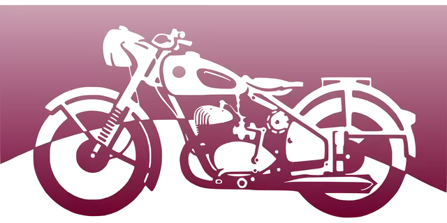 Free download Bike Pink Motorbike -  free illustration to be edited with GIMP free online image editor