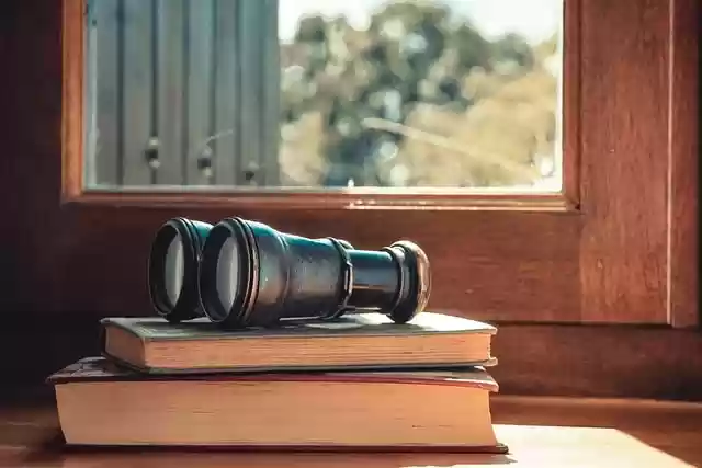 Free download binoculars books window old retro free picture to be edited with GIMP free online image editor
